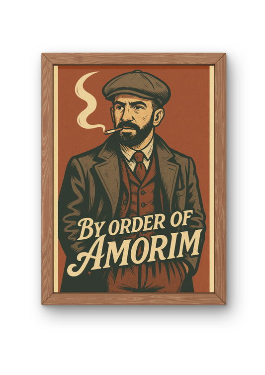 Ruben Amorim "Peaky Blinders" Inspired Poster